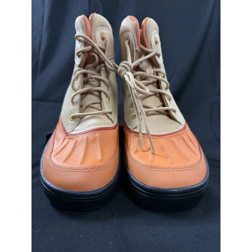 NIKE Kids Woodside 2 High ACG (GS) 'Beige Orange' Boots 524872-201 Youth 7Y